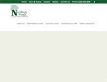 Tablet Screenshot of northpointewoods.org